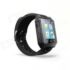 M28 1.48" Screen Bluetooth V3.0 Watch w/ Message Display, Answer Phone Calls - Black M28 1.48" Screen Bluetooth V3.0 Watch w/ Message Display, Answer Phone Calls - Black