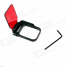 PANNOVO G-414 Professional Aluminum Alloy Ultraviolet Night Sea Flip Diving Filter for GoPro Hero 3 PANNOVO G-414 Professional Aluminum Alloy Ultraviolet Night Sea Flip Diving Filter for GoPro Hero 3