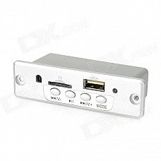 KSD-309BT Bluetooth MP3 Module w/ FM / USB / TF - Silvery WHite + Black KSD-309BT Bluetooth MP3 Module w/ FM / USB / TF - Silvery WHite + Black