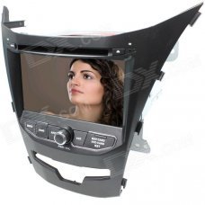 LsqSTAR 7" Touch Screen 2-Din Car DVD Player w/ GPS, FM, RDS, 6CDC, AUX for Ssangyong Korando 2014 LsqSTAR 7" Touch Screen 2-Din Car DVD Player w/ GPS, FM, RDS, 6CDC, AUX for Ssangyong Korando 2014