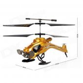 Yiwan W808-9 3.5-Channel Flying Dragon Remote Control Airplane w/ Gyro - Golden