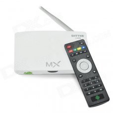 DITTER U29 Amlogic-MX Dual Core Android 4.2 Google TV Player w/ 1GB RAM, 8GB ROM, XBMC, WiFi - White DITTER U29 Amlogic-MX Dual Core Android 4.2 Google TV Player w/ 1GB RAM, 8GB ROM, XBMC, WiFi - White