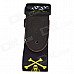 DEDO MA-52 Fashion Skull Pattern Polyester Adjustable Guitar / Bass Strap - Black + Yellow DEDO MA-52 Fashion Skull Pattern Polyester Adjustable Guitar / Bass Strap - Black + Yellow