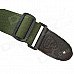 DEDO MA-51 Fashion Polyester Cotton Adjustable Guitar / Bass Strap - Green DEDO MA-51 Fashion Polyester Cotton Adjustable Guitar / Bass Strap - Green