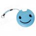 Easeyes E202 Smile Face Pattern USB 2.0 Micro SD / TF Card Reader - Blue Easeyes E202 Smile Face Pattern USB 2.0 Micro SD / TF Card Reader - Blue