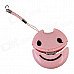 Easeyes E202 Smile Face Pattern USB 2.0 Micro SD / TF Card Reader - Pink Easeyes E202 Smile Face Pattern USB 2.0 Micro SD / TF Card Reader - Pink