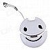 Easeyes E202 Smile Face Pattern Micro SD / TF Card Reader - White Easeyes E202 Smile Face Pattern Micro SD / TF Card Reader - White