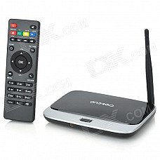 CS918 RK3188 Quad-Core Android 4.2 Google TV Player w/ 2GB RAM, 8GB ROM, Remote Controller - Black CS918 RK3188 Quad-Core Android 4.2 Google TV Player w/ 2GB RAM, 8GB ROM, Remote Controller - Black