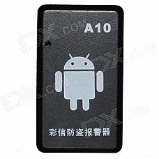 A10 Car / Motorcycle MMS Anti-Theft Security Burglar Alarm - Black A10 Car / Motorcycle MMS Anti-Theft Security Burglar Alarm - Black