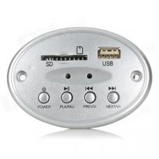 TD-408BT DIY Bluetooth Multimedia SD Card MP3 Module w/ Remote Controller - Silvery White + Green TD-408BT DIY Bluetooth Multimedia SD Card MP3 Module w/ Remote Controller - Silvery White + Green