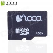 LOCA Micro SDHC TF Memory Card - Black (4GB / Class 4)