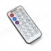 MaiTech 10050183 Plastic Remote Control - Black + White (1 x CR2032)