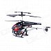 M302 4-Channels Avatar King Flying Side R/C Helicopters - Red + Black M302 4-Channels Avatar King Flying Side R/C Helicopters - Red + Black