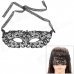 Mysterious Hollowed-out Lace Party Mask - Black Mysterious Hollowed-out Lace Party Mask - Black