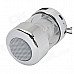 LC-A16 Fashionable 3.5mm 2.0-CH LED Speaker w/ TF / FM / Strap - Silver + White LC-A16 Fashionable 3.5mm 2.0-CH LED Speaker w/ TF / FM / Strap - Silver + White