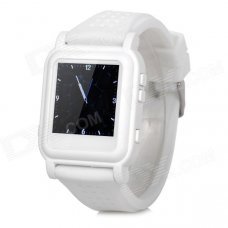 Q998 1.5" TFT Screen MP4 Multimedia Wristwatch - White + Silver (2GB / Li-ion Battery) Q998 1.5" TFT Screen MP4 Multimedia Wristwatch - White + Silver (2GB / Li-ion Battery)