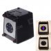 4-Digit Code Laser Beam Safe Money Bank - Black + Silver (3 x AA)