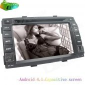 LsqSTAR ST-8032C 7" Android 4.1 Capacitive Car DVD Player w/ GPS + More for Kia Sorento - Black