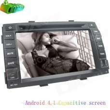 LsqSTAR ST-8032C 7" Android 4.1 Capacitive Car DVD Player w/ GPS + More for Kia Sorento - Black LsqSTAR ST-8032C 7" Android 4.1 Capacitive Car DVD Player w/ GPS + More for Kia Sorento - Black