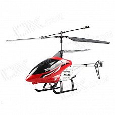 Shatterproof 3.5 Channel Remote Control Helicopter Aircraft - Red Shatterproof 3.5 Channel Remote Control Helicopter Aircraft - Red