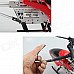Shatterproof 3.5 Channel Remote Control Helicopter Aircraft - Red Shatterproof 3.5 Channel Remote Control Helicopter Aircraft - Red
