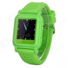 Q998 1.5" TFT Screen MP4 Multimedia Wristwatch - Green + Silver (2GB / Li-ion Battery) Q998 1.5" TFT Screen MP4 Multimedia Wristwatch - Green + Silver (2GB / Li-ion Battery)