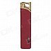 6318 Stylish Windproof Butane Lighter - Red 6318 Stylish Windproof Butane Lighter - Red