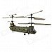 Classic Aluminum Alloy 3.5-CH Remote Control Helicopter - Army Green (6 x AA) Classic Aluminum Alloy 3.5-CH Remote Control Helicopter - Army Green (6 x AA)