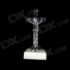 LED Flash Crucifix Chromatic Lamp - Transparent (3 x AG13) LED Flash Crucifix Chromatic Lamp - Transparent (3 x AG13)