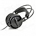 iLeAD ix-3020 3.5mm Jack Wired Stereo Headphone / Earphone / Headset w/ Microphone - Black iLeAD ix-3020 3.5mm Jack Wired Stereo Headphone / Earphone / Headset w/ Microphone - Black