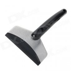 Portable ABS + Stainless Steel Car Ice Cleaner + More - Black + Silver Portable ABS + Stainless Steel Car Ice Cleaner + More - Black + Silver