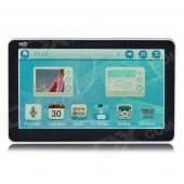4.3'' HD Touch Screen MP5 Player w/ FM - White + Black (8GB)