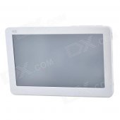 4.3'' HD Touch Screen MP5 Player w/ FM - White + Silver (8GB)