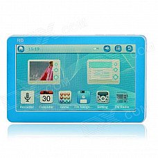 4.3'' HD Touch Screen MP5 Player w/ FM - White + Deep Blue (8GB) 4.3'' HD Touch Screen MP5 Player w/ FM - White + Deep Blue (8GB)