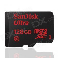 SanDisk SDSDQUA-128G Ultra Micro SDXC Memory Card - Black (128GB / UHS-I) SanDisk SDSDQUA-128G Ultra Micro SDXC Memory Card - Black (128GB / UHS-I)