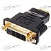Gold Plated HDMI Male to DVI 24+1 Female Adapter Gold Plated HDMI Male to DVI 24+1 Female Adapter