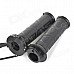 DIY Electric Heating 12V Handle Bar Grip for Motorcycle - Black (2 PCS) DIY Electric Heating 12V Handle Bar Grip for Motorcycle - Black (2 PCS)