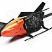 J045-1 3.5-CH IR Remote R/C Helicopter w/ Gyroscope - Black + Orange J045-1 3.5-CH IR Remote R/C Helicopter w/ Gyroscope - Black + Orange