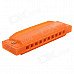 Children's Mini Portable 10-Hole Harmonica w/ Protective Case - Orange Children's Mini Portable 10-Hole Harmonica w/ Protective Case - Orange