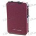 Metal Cigarette Case with Windproof Butane Jet Torch Lighter (Holds 10)