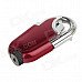 Creative Foldable Elbow Pipe Refillable Gas Lighter with LED Light - Red + Silver Creative Foldable Elbow Pipe Refillable Gas Lighter with LED Light - Red + Silver