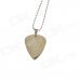 DEDO MG-12 High Notes Stainless Steel Necklace Guitar Picks - Silver DEDO MG-12 High Notes Stainless Steel Necklace Guitar Picks - Silver