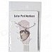 DEDO MG-12 High Notes Stainless Steel Necklace Guitar Picks - Silver DEDO MG-12 High Notes Stainless Steel Necklace Guitar Picks - Silver