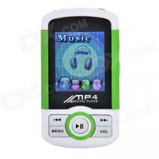 1.8" TFT Multimedia MP4 Player w/ TF / FM - White + Green + Black (4GB) 1.8" TFT Multimedia MP4 Player w/ TF / FM - White + Green + Black (4GB)