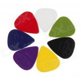 Alice Antiskid Durable Nylon Guitar Picks - Multicolored (24 PCS / 0.81mm / Color Random Delivery)
