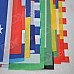 2014 Brazil World Cup Football Bunting 32 National Teams Flags Set - Multicolor