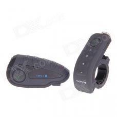 1200M 5-Rider Motorcycle Helmet Intercom Bluetooth Headset w/ Remote Controller / NFC Function 1200M 5-Rider Motorcycle Helmet Intercom Bluetooth Headset w/ Remote Controller / NFC Function