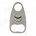 Portable Triangle Style Steel Cigar Cutter Knife - Silver Portable Triangle Style Steel Cigar Cutter Knife - Silver