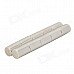 6 x 10mm Tubular NdFeB N35 Magnet - Silver (10PCS)