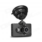 Ambarella G6300 Full HD 5.0MP 1080P 170' 3.0" 3-LED CMOS IR Night Vision Car DVR w/ G-sensor - Black